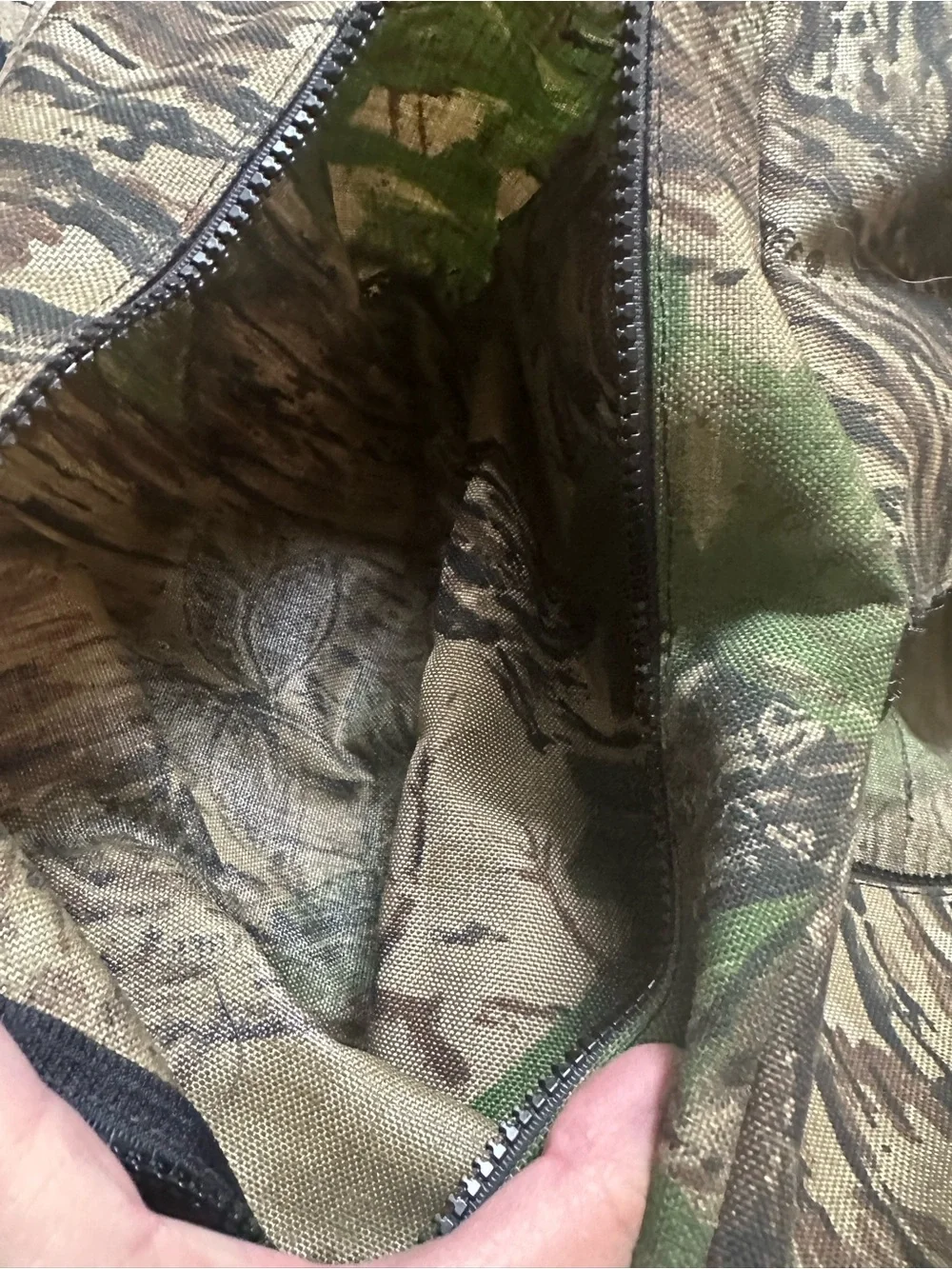 Hunting Camo Duffel Bag - Green Camo